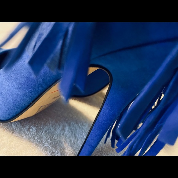 Brand New Gorgeous Suede Heels by TOP SHOP London - Box 64 - Picture 6 of 7